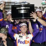 Denny Hamlin wins the 61st Daytona 500