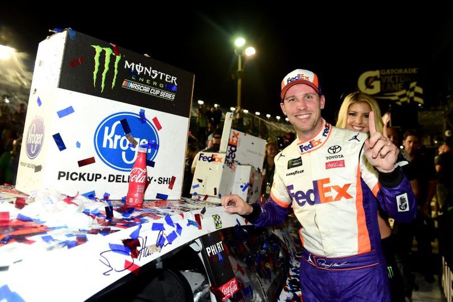 Denny Hamlin Daytona 500 victory