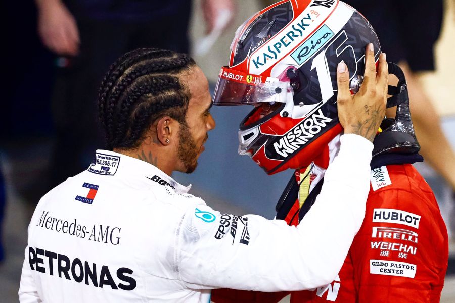 Lewis Hamilton, Charles Leclerc