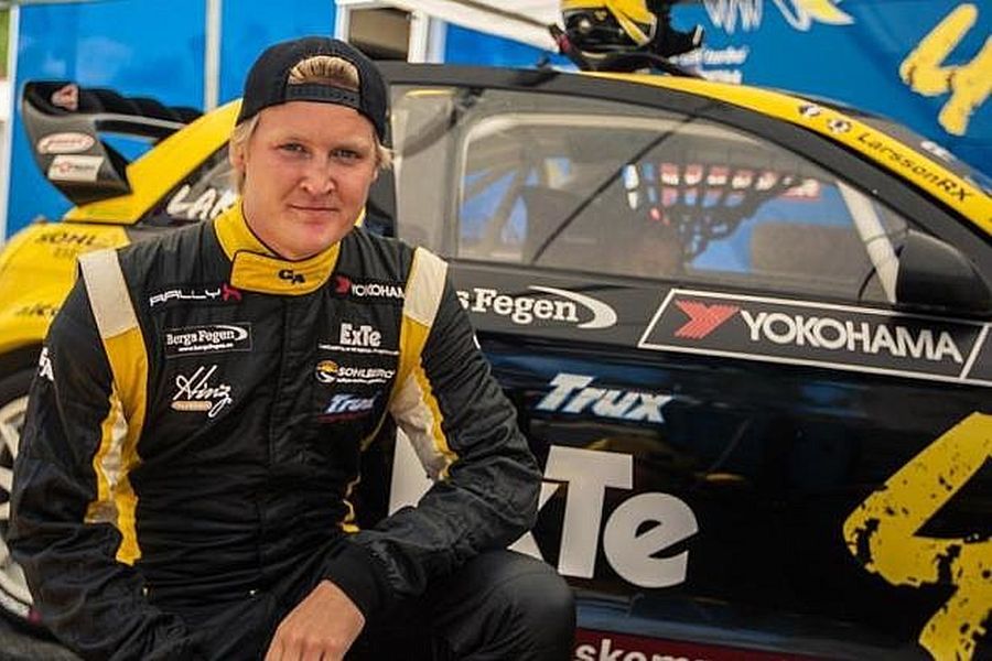 Robin Larsson was the European rallycross champion back in 2014