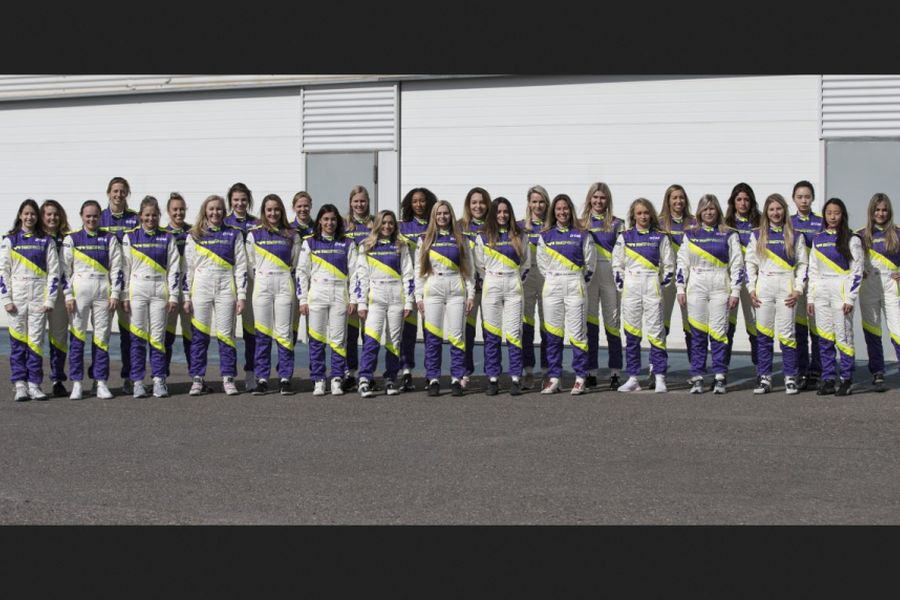 W Series selection test Almeria