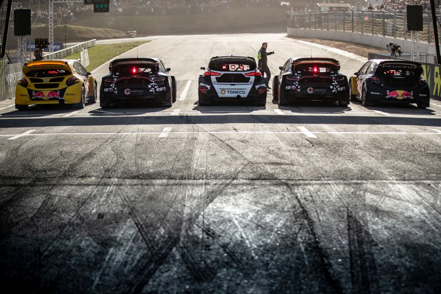 World RX cars grid