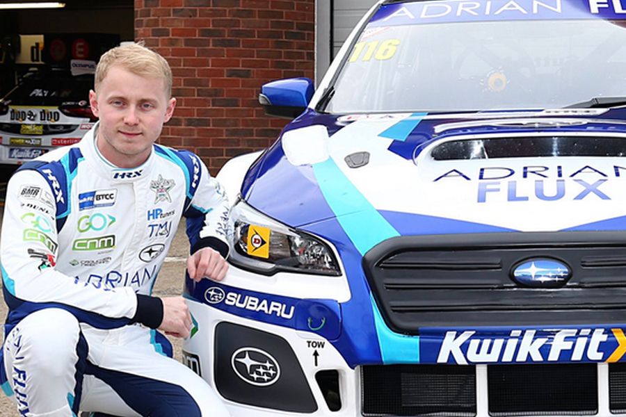 Ashley Sutton BTCC Subaru