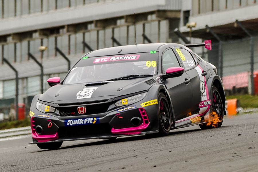 BTCC Brands Hatch Josh Cook Honda