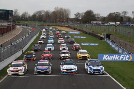 2019 BTCC grid shot