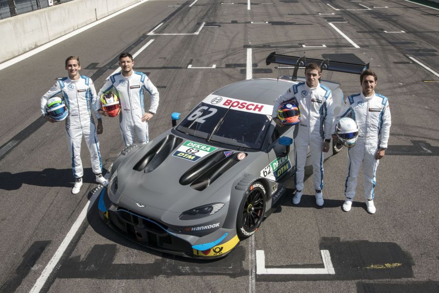 DTM Lausitzring Test 2019 Aston Martin