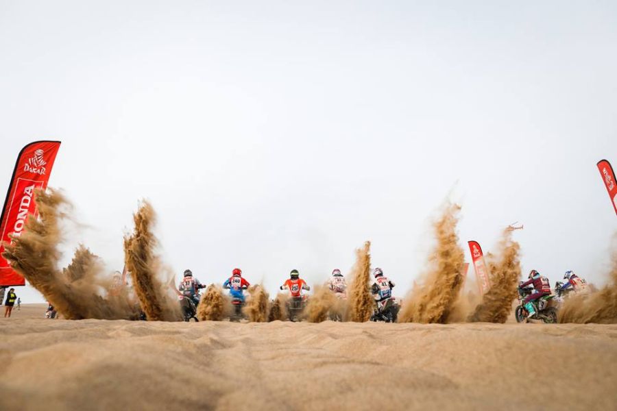 Dakar Rally bikes