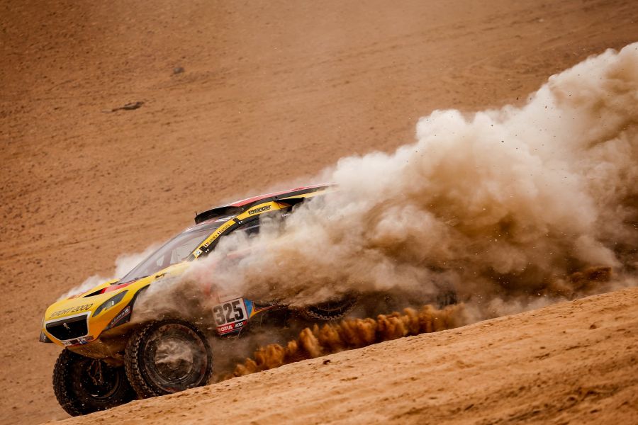 Dakar Rally car