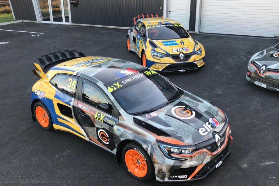 GCK Kompetition's cars for 2019 World RX season