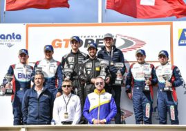 International GT Open Paul Ricard race 1 podium