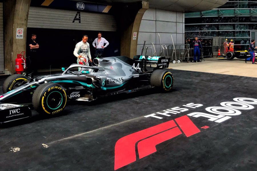 Lewis Hamilton, Chinese Grand Prix, 1000th F1 race