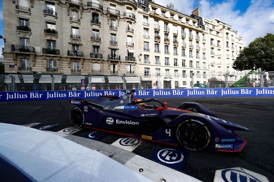 Robin Frijns at Paris ePrix