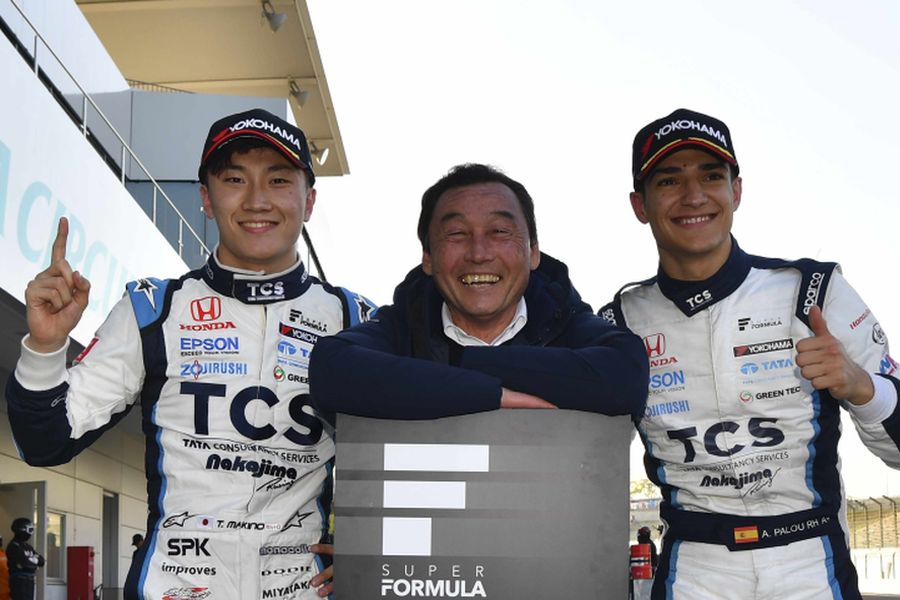 Super Formula Tadasuke Makino, Alex Palou, Nakajima Racing