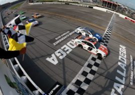 Talladega Superspeedway, Geico 500 finish, Chase Elliott, Alex Bowman