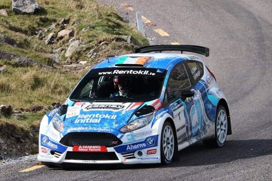 Craig Breen at the Rally of the Lakes