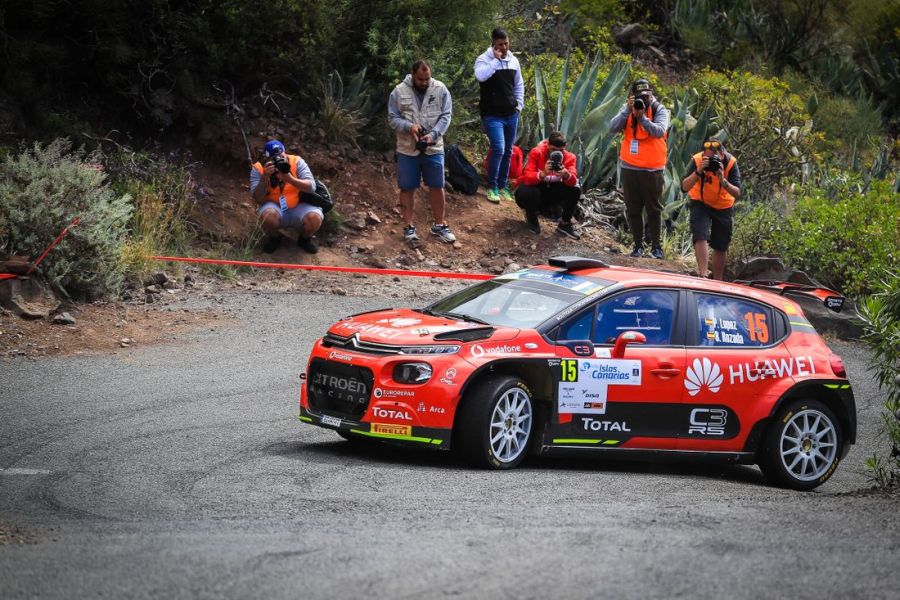 Pepe Lopez at Rally Islas Canarias