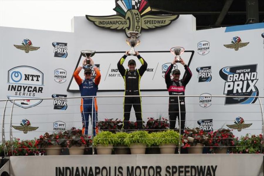 IndyCar Grand Prix podium