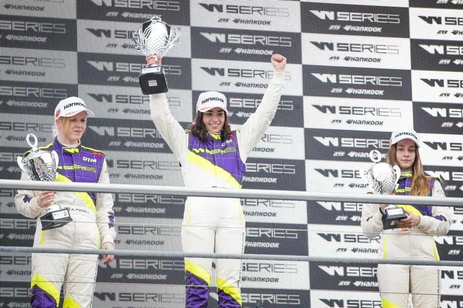 W Series Hockenheim podium