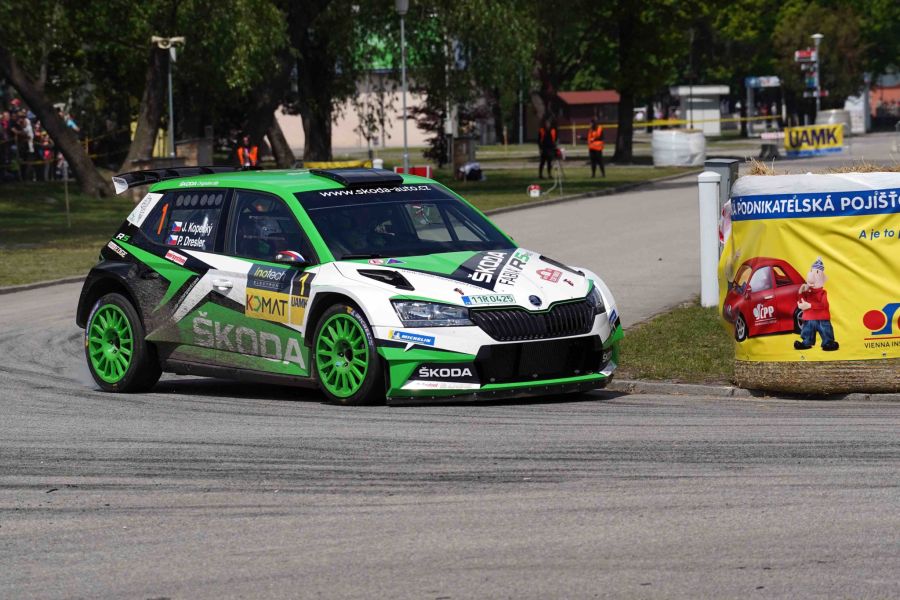 Rallye Česky Krumlov 2019, Jan Kopecky, Škoda Fabia R5 Evo