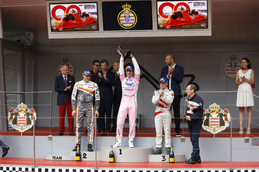 Porsche Supercup Monaco, podium