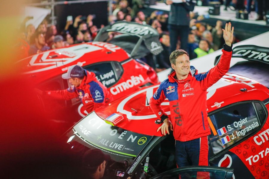 Sebastien Ogier is a new championship leader