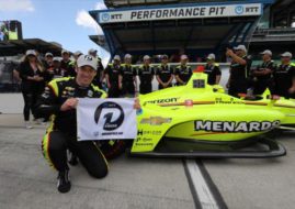 2019 Indianapolis 500, pole position for Simon Pagenaud (Team Penske)