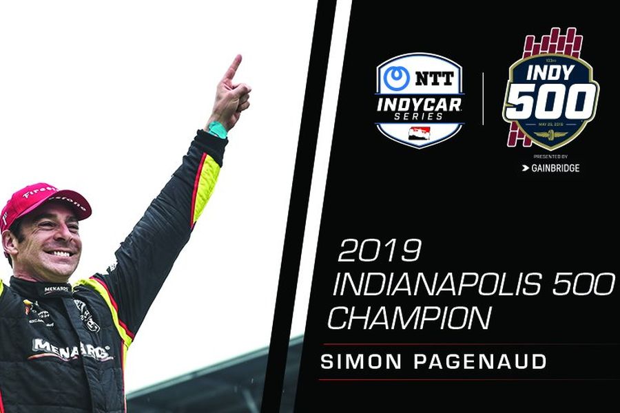 Simon Pagenaud Indy500 champ