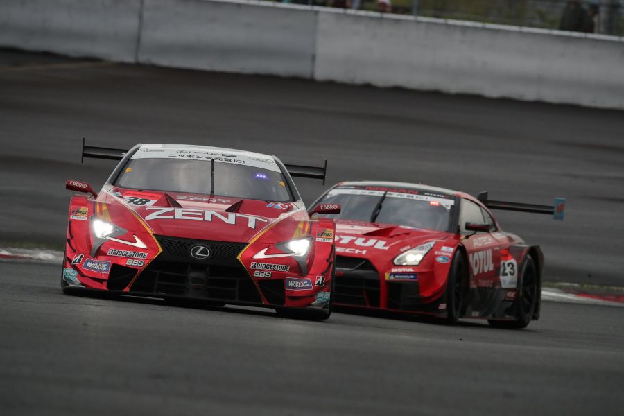 Super GT Fuji Lexus Nissan