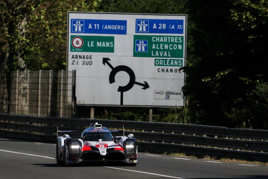 The #8 Toyota TS050 Hybrid has won the 2018 Le Mans 24 Hours