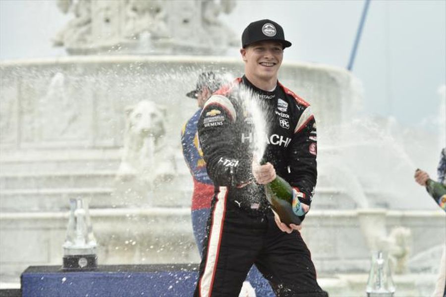 IndyCar Detroit Grand Prix Josef Newgarden victory