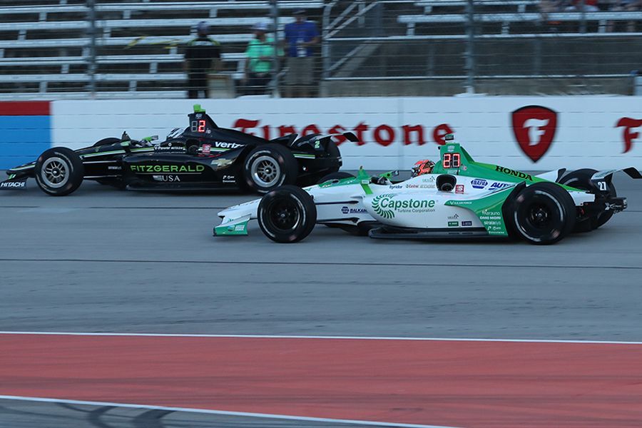 IndyCar Series, Texas, Newgarden and Rossi