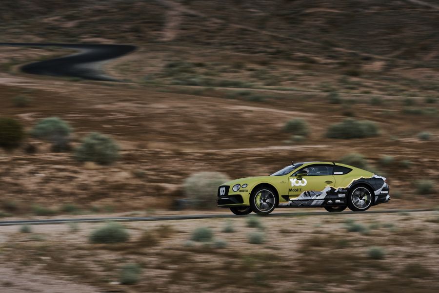 The #100 Bentley Continental GT will be driven by Rhys Millen at Pikes Peak