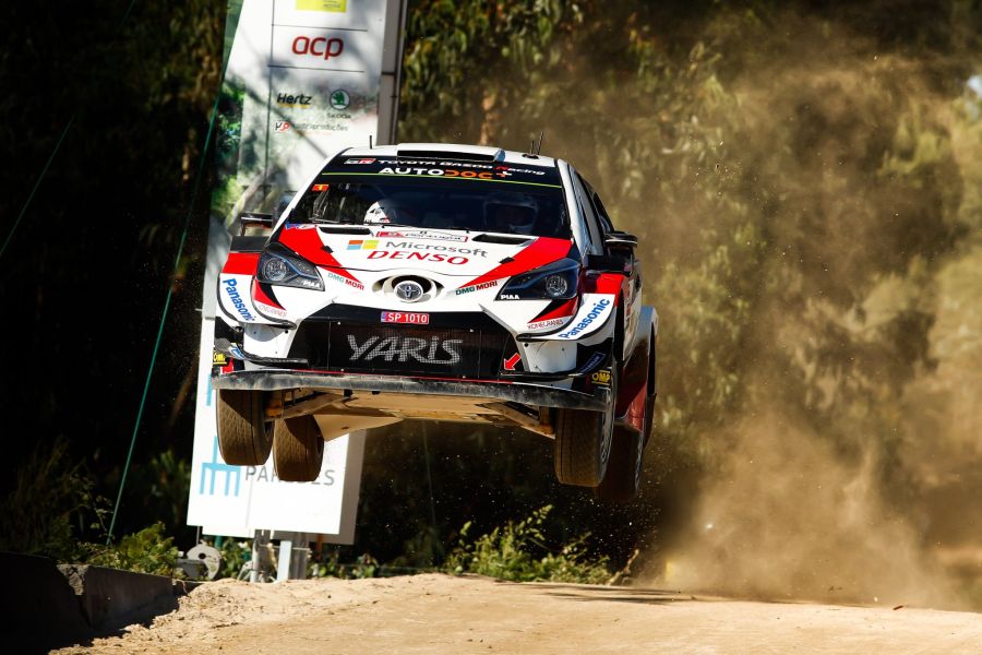 Rally Portugal Ott Tanak jump