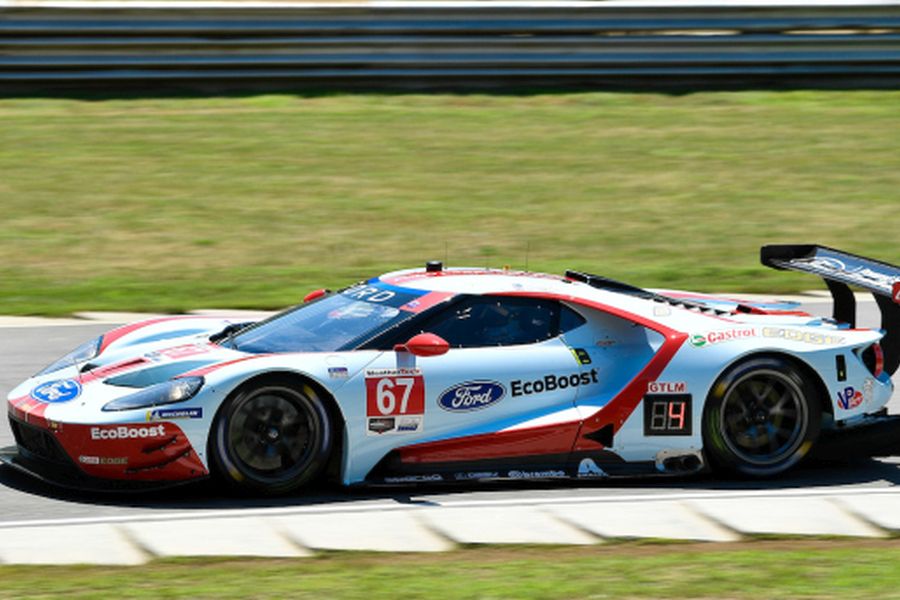 Victorious #67 Ford GT of Richard Westbrook and Ryan Briscoe