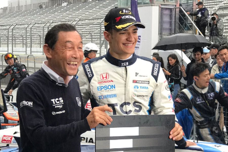 Super Formula Fuji, Satoru Nakajima and Alex Palou