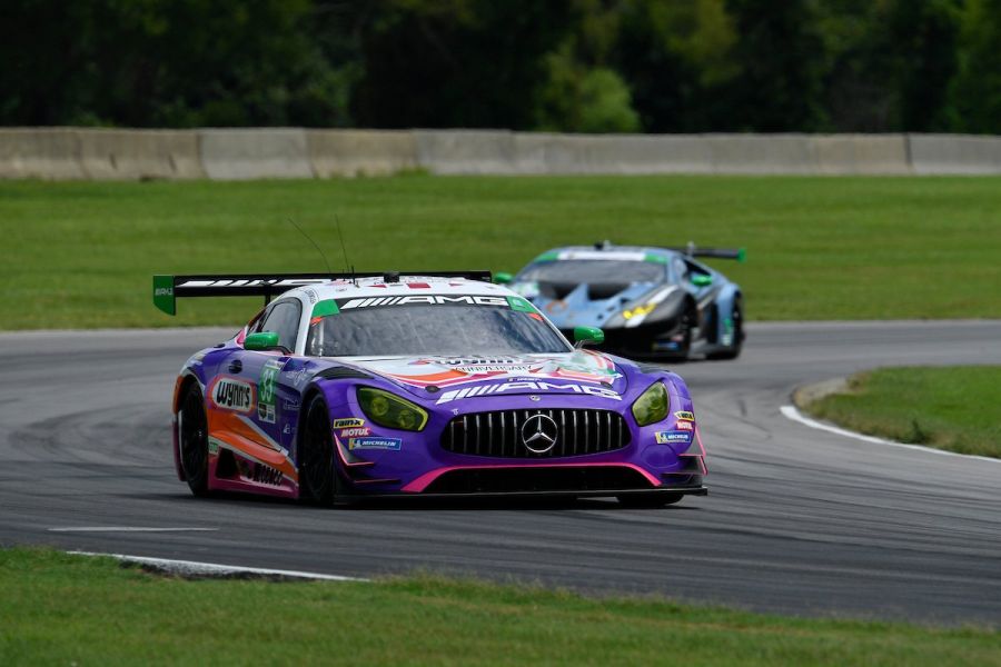 The #33 Mercedes of Riley Motorsports 