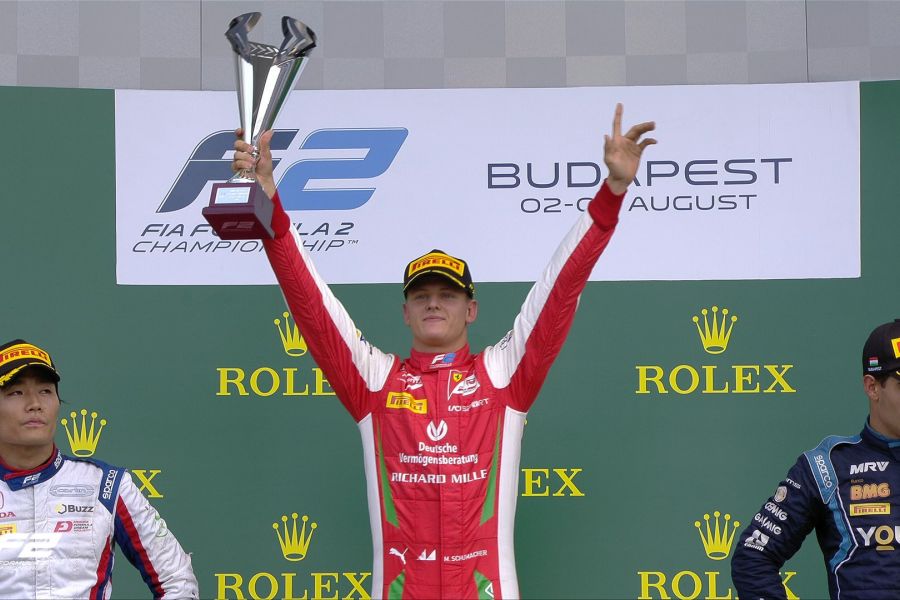 F2 Hungaroring Mick Schumacher