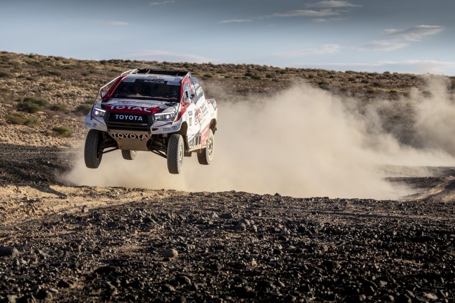 Fernando Alonso is testing Toyota Hilux in South Africa