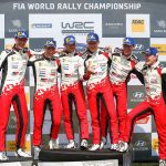 Toyota Gazoo Racing WRT Germany podium