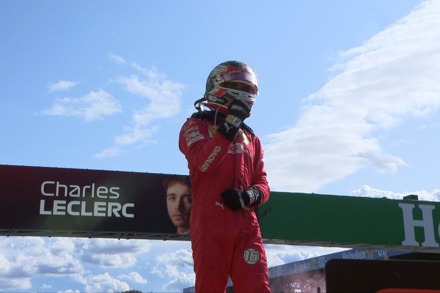 Charles Leclerc Italian GP