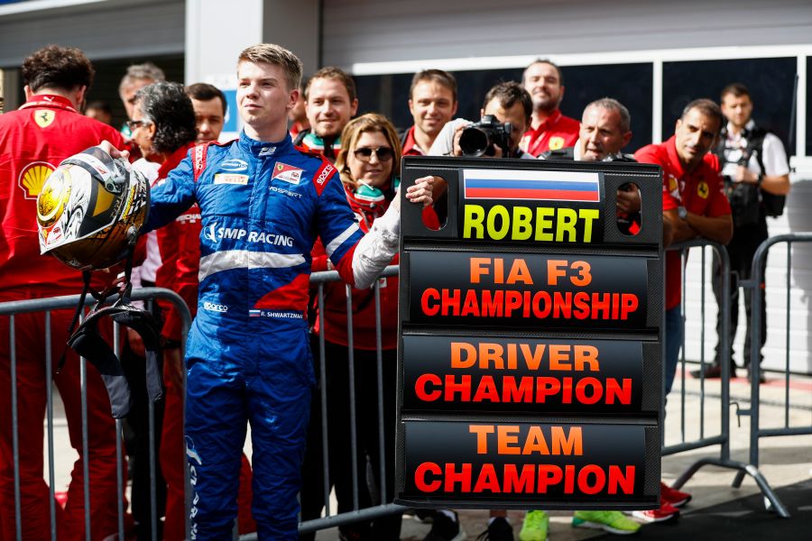 Robert Sh¸wartzman Formula 3 champ 2019