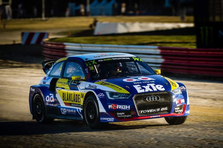 Robin Larsson is the European rallycross champion