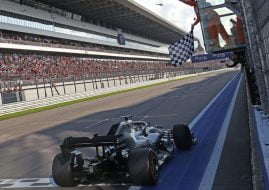 Russian Grand Prix Hamilton finish