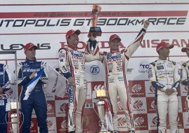 SuperGT Autopolis GT500 podium