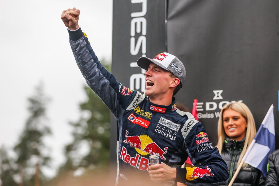 World RX Latvia Timmy Hansen