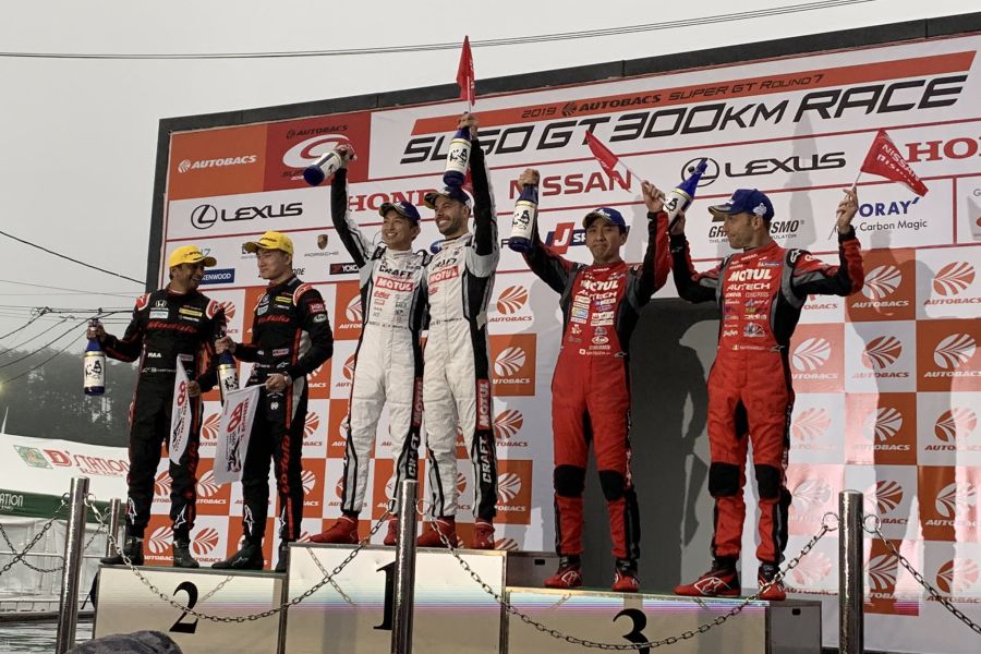 super gt sugo GT500 podium