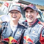 Andrea and Stephane Peterhansel