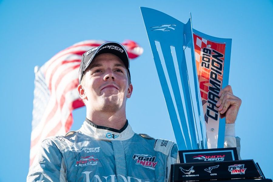 2019 Indy Lights champion Oliver Askew