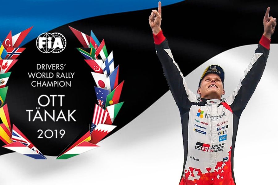 Ott Tanak 2019 world champion