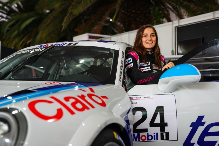 Tatiana Calderon Porsche